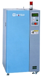 Vacuum drying is based on the principal that putting water in a vacuum allows it to boil at much lower temperatures. You can heat up the resin while it is in a vacuum using much lower temperatures, and the moisture will boil out of the resin. 