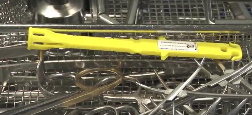 Washtak in situ with components undergoing cleaning