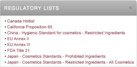 regulatory-lists