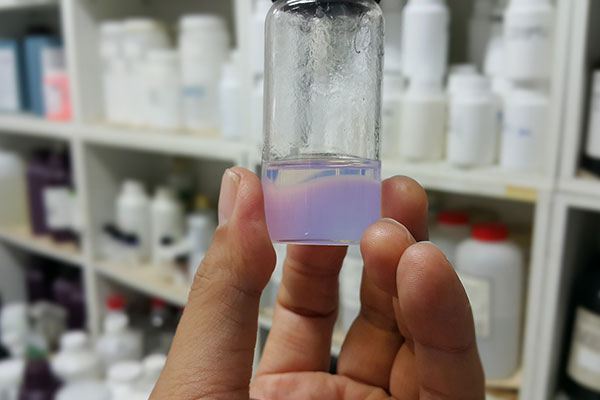 Thickened gel sample - learn about some of the best water-based thickeners in the Prospector Knowledge Center.