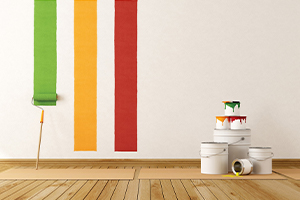 Paint on walls