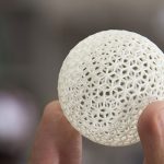 3D-printed ball - learn about how 3D printer makers and polymer manufacturers are working together to improve materials in the Prospector Knowledge Center.