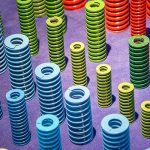 colorful coils