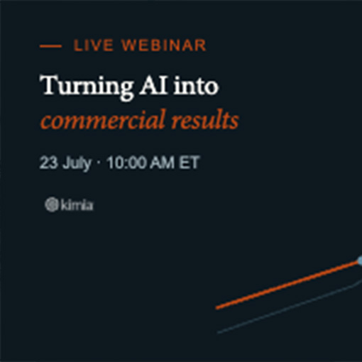 Turning AI info commercial results