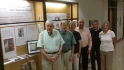 Delaware Academy of Chemical Science Presents "Nylon - The Delaware Connection" at the University of Delaware (l-r) Al Denio, Chris Petersen, Martha Hollomon, Mike Stemniski, Norm Henry, Marianne Cinaglia Photo Credit: Ed Adams, DACS
