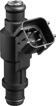 Honda, Delphi Automotive and DuPont Automotive captured the most innovative use of plastics award in the powertrain category at the 45th Society of Plastics Engineers (SPE®) Automotive Innovation Awards Competition & Gala for the development of the Delphi Multec® 3.5 Heated Tip Port Fuel Injector, which is used to improve cold start performance on Honda Fit and Honda City ethanol-fueled vehicles sold in Brazil. (Photo Credit: Delphi Electronics)