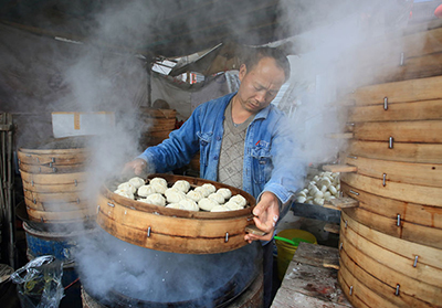 Steamed bread is a staple of Asian cuisine.