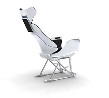 Studio Gavari in Italy worked closely with SABIC to design this prototype aircraft seat, which Stratasys made via 3D printing using a polyetherimide blend. Learn more in the Prospector Knowledge Center.