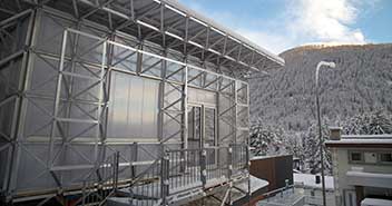 This reusable, energy-efficient ICEhouse structure uses an interlocking aluminum frame and multiwall PC sheet, and is meant to showcase circular-economy opportunities in building and construction. Learn more in the Prospector Knowledge Center.