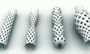 Early 4D printed structures - Learn about multi-material 4D printing with tailorable shape memory polymers in the Prospector Knowledge Center