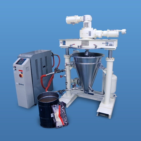 Ross Vertical Blender for Agitated Vacuum Drying for plastics