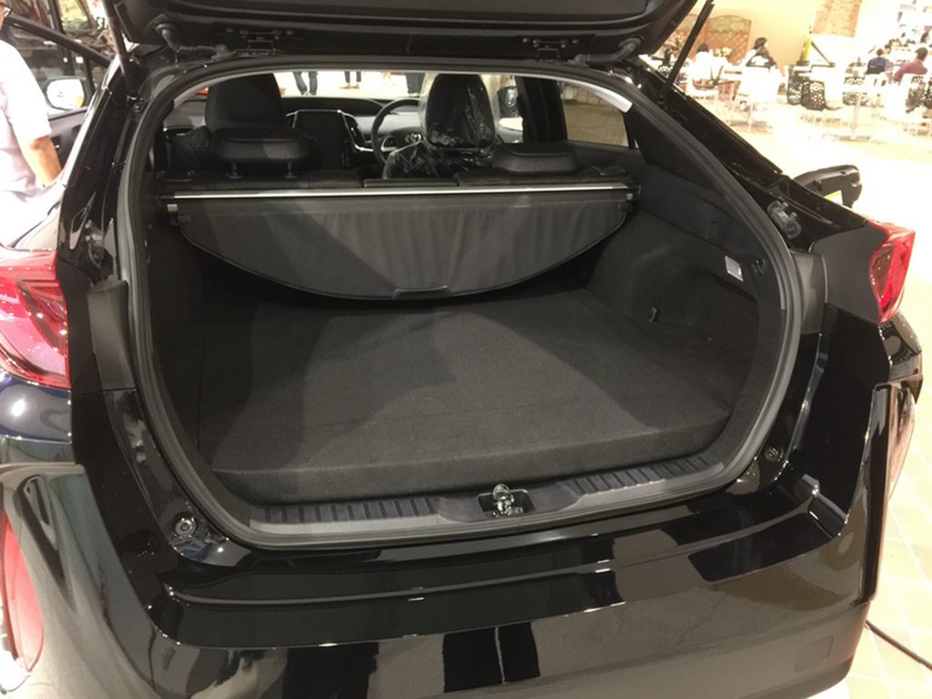 Prius boot/trunk with biocomposite materials - learn more about it in the Prospector Knowledge Center.