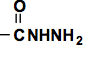 Chemical formula for hydrazide