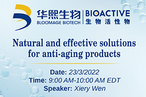 Natural and Effective Solutions or Anti-Aging Products