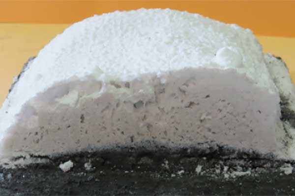 Char structure, after fire testing, of intumescent formulation based on new binder Hydro POLITE 211. Learn more in the Prospector Knowledge Center.