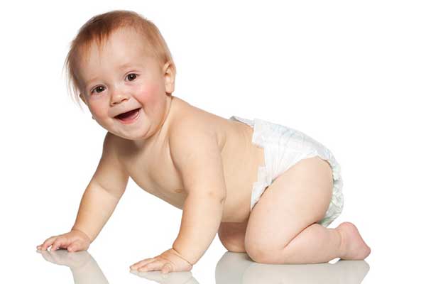 Baby wearing diaper - learn about formulating with carbomers, a thickening material used in diapers and personal care products, in the Prospector Knowledge Center.