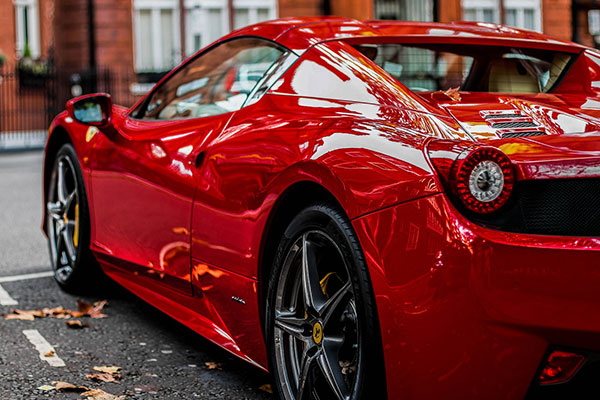 Red sports car - find out about recent innovations in resins and additives for paint and coating formulations in the Prospector Knowledge Center.