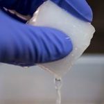 Marshmallow gel for medical use: macroscopic and microscopic image. Learn more about medical silicones in the Prospector Knowledge Center.
