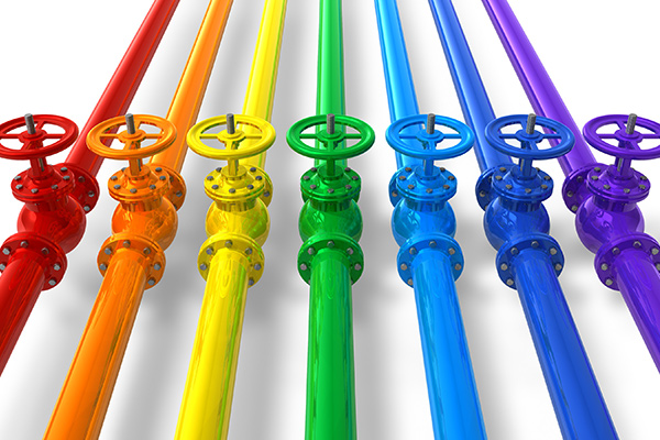 colorful pipelines - Learn more about High Performance Pigments for Industrial Coatings