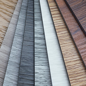 Various colored materials