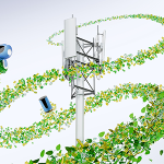 Items swirling around a tower