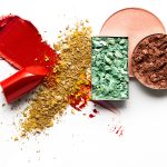 Cosmetic swatch.