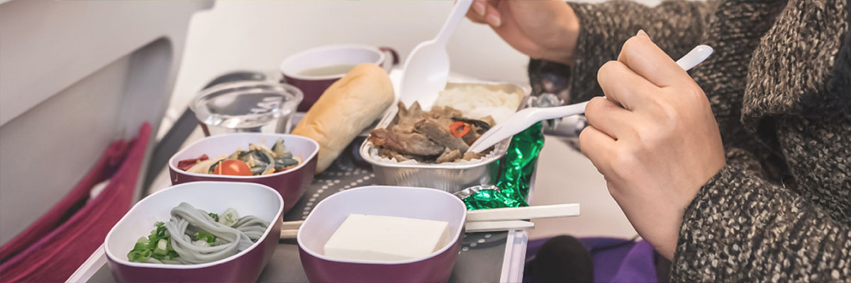 Food on table
