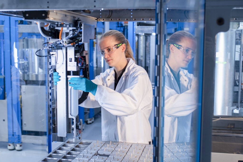 An automated coatings lab, image source Covestro