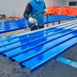 Painting steel